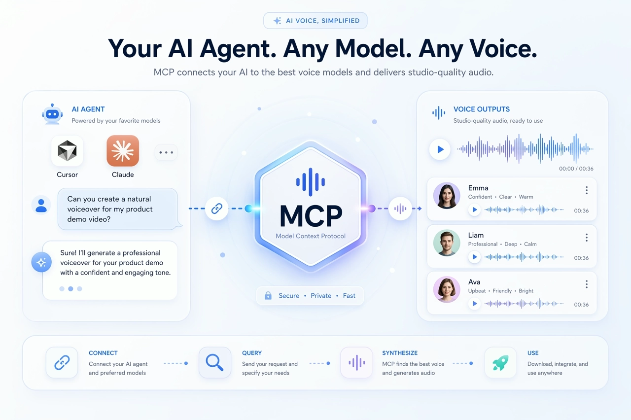 AI Text to Speech MCP for Marketing & Agent Workflows | KreadoAI