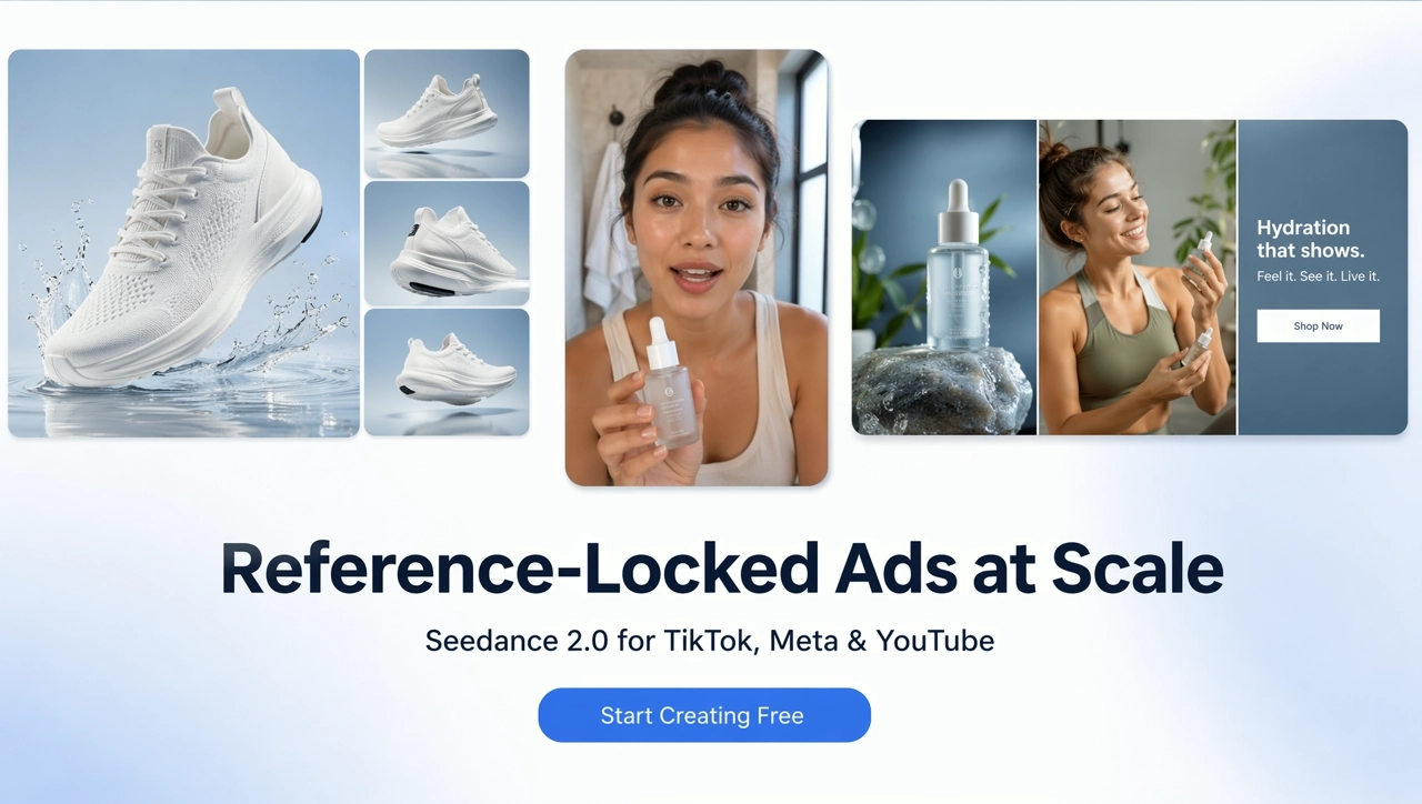 Seedance 2.0 for Ads – AI Video Generator for Advertising | KreadoAI