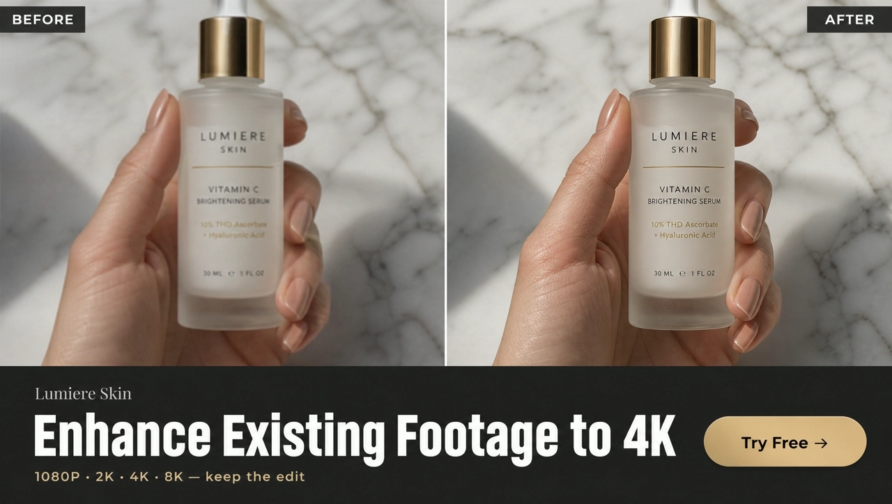 AI Video Upscaler: Enhance to 1080P–8K | KreadoAI