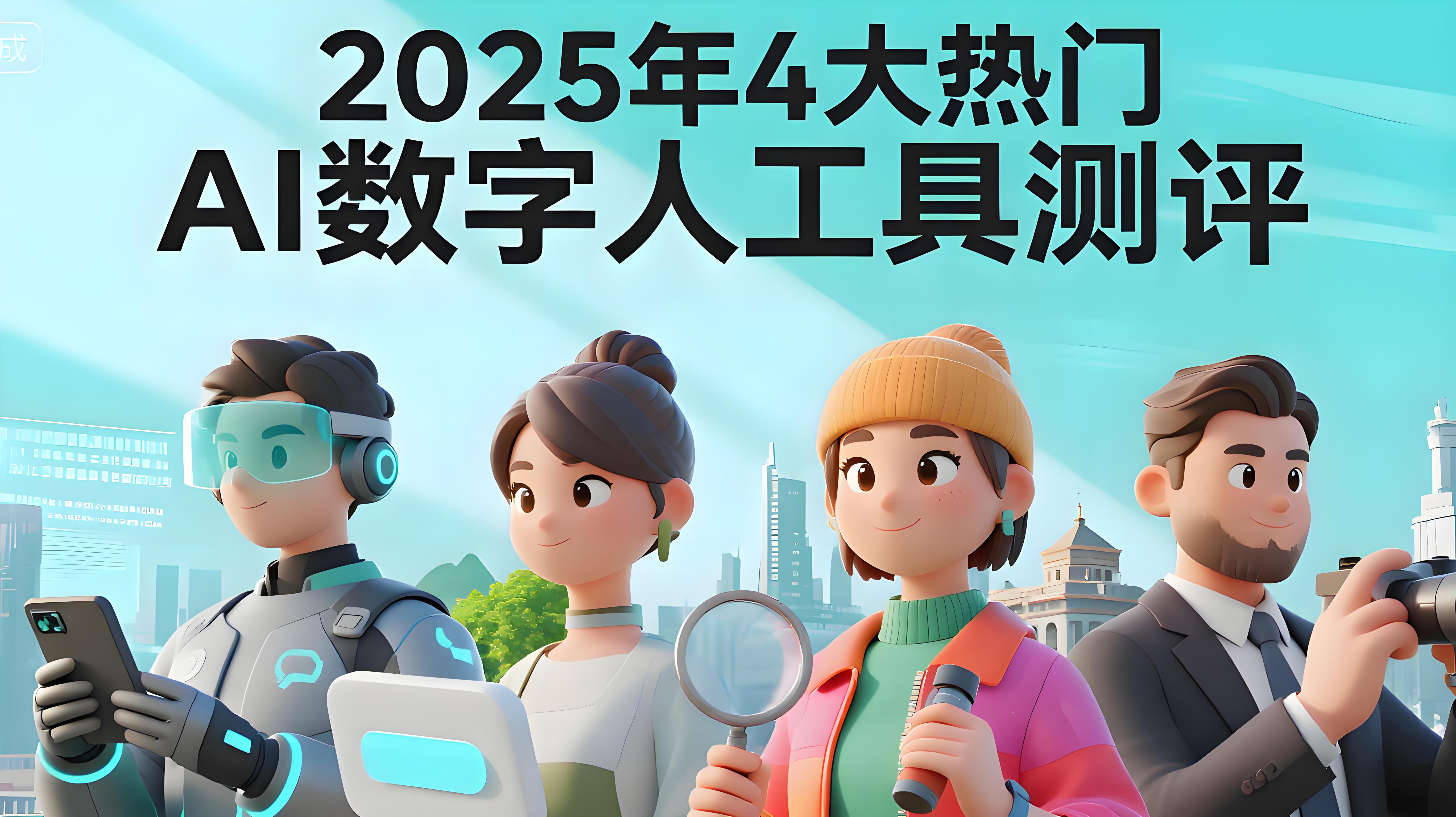 2025年4大热门AI数字人工具测评！亲测好用| KreadoAI