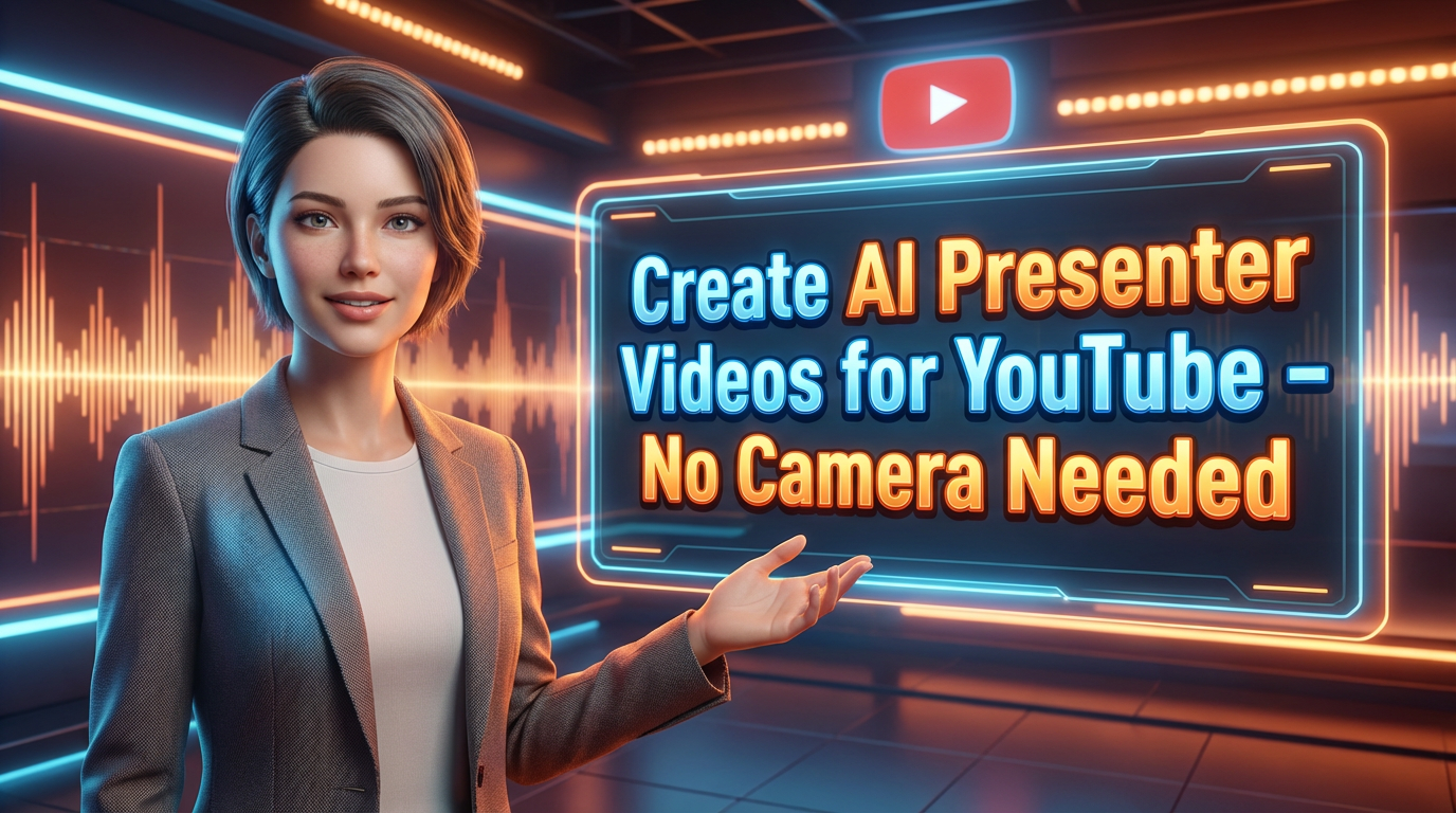 Create AI Presenter Videos For YouTube - No Camera Needed, | KreadoAI