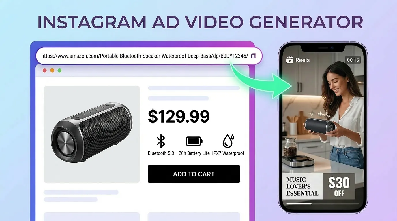 Latest Free Instagram Video Ad Maker AI 2026 | KreadoAI