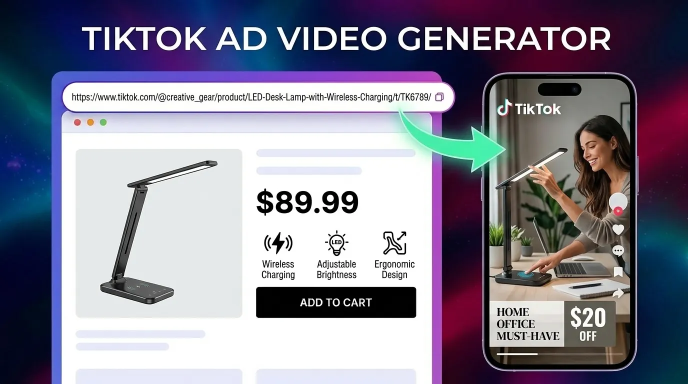AI로 TikTok 비디오 광고 만들기 | 크레도AI AI로 TikTok 비디오 광고 만들기 | 크레도AI
